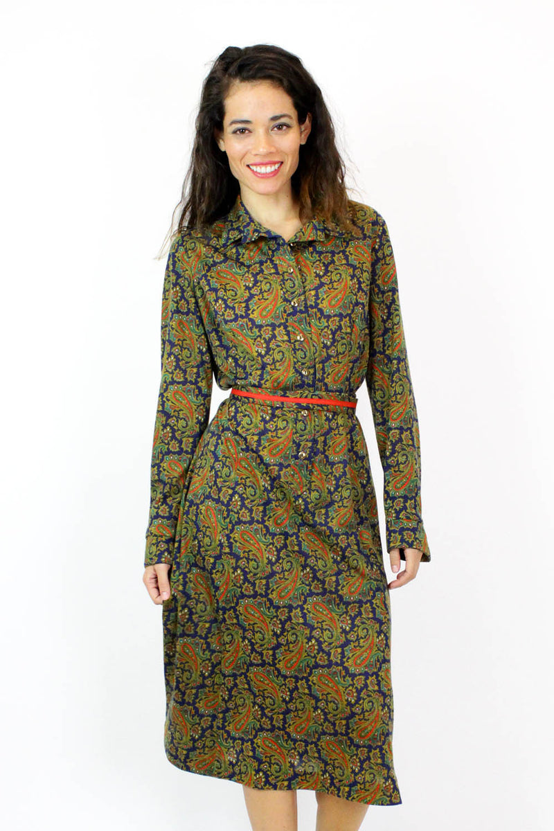 Vintage hotsell paisley dress