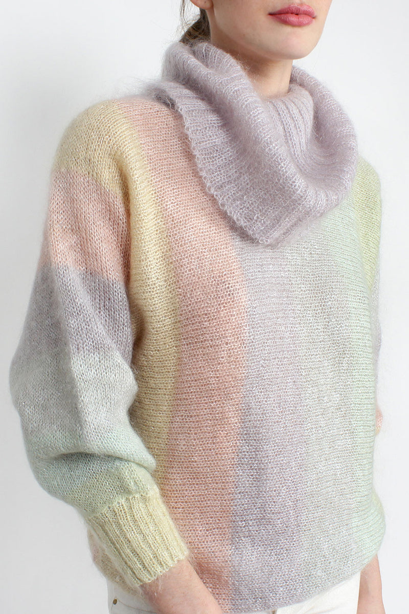 Fuzzy unicorn clearance sweater