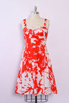 Fire and Ice Floral Sundress M/L