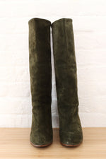 Golo Spruce Green Suede Boots 7-7.5