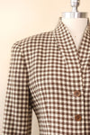 Gucci Houndstooth Blazer M-M/L