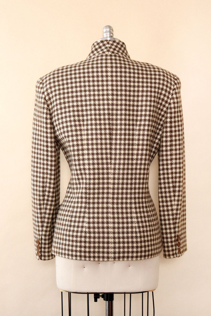 Gucci Houndstooth Blazer M-M/L