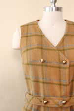 Preppy Double Breasted Jumper M