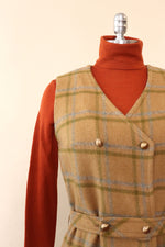 Preppy Double Breasted Jumper M