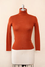 1970s Slim Spice Turtleneck XS-M