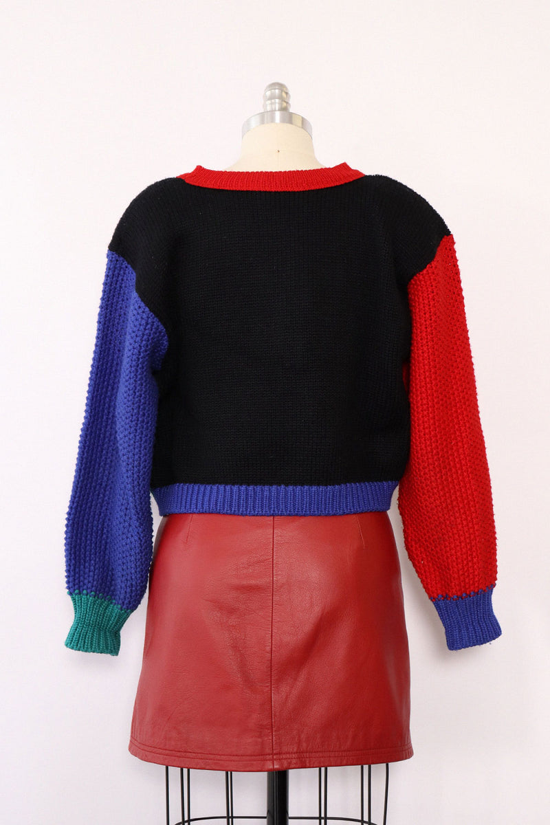 Primary Pocket Cropped Sweater S-L