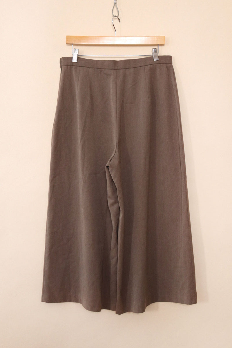 Smoky Taupe Business Culottes L