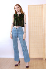 Mossy Velvet Crop Top XS/S