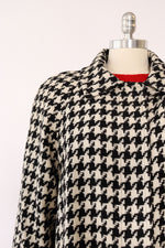 Donnybrook Houndstooth Swing Coat M/L