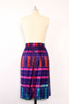 Hilary Gifford Silk Plaid Midi M/L