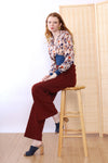 Russet Knit Pants L