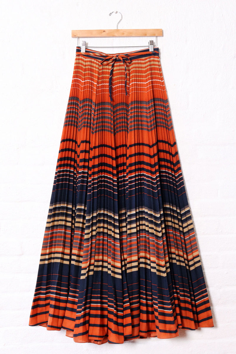 Elissa of California Autumnal Accordion Maxi XS/S