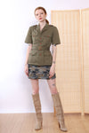 Ralph Lauren Belted Safari Top XS