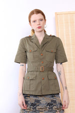 Ralph Lauren Belted Safari Top XS