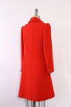 Cherry Red Mod Coat XS