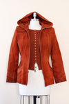 Smoked Paprika Suede Jacket S