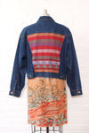 Slouchy Blanket Denim Jacket M