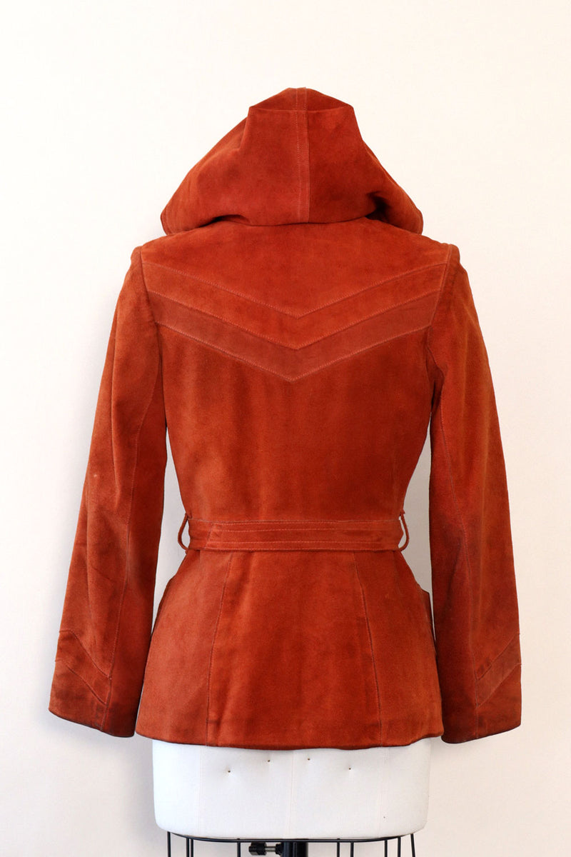 Smoked Paprika Suede Jacket S