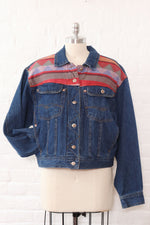 Slouchy Blanket Denim Jacket M