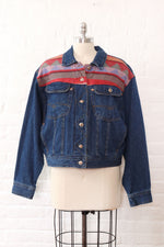 Slouchy Blanket Denim Jacket M