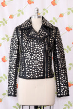 Heavy Duty Studded Moto Jacket XS