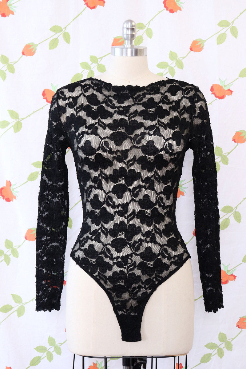 Jet Lace Bodysuit S/M