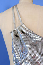 Disco Metal Mesh Sling Bag