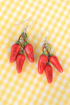 Chili Pepper Dangle Earrings