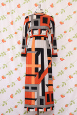 Paganne Peachy Geometric Maxi M-M/L