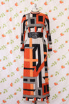 Paganne Peachy Geometric Maxi M-M/L