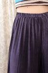 Jeanne Marc Plissé Wide Leg Pants M-XL