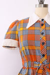 Young Edwardian Picnic Plaid Ensemble XS