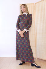 Argyle Collared Maxi XS/S