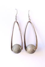 Planetary Patina Pewter Dangles