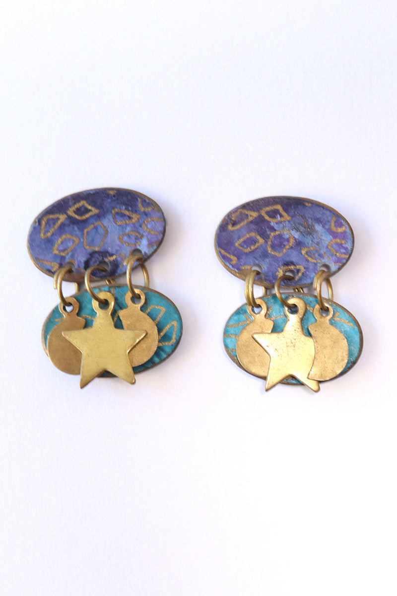 Celestial Dangle Earrings