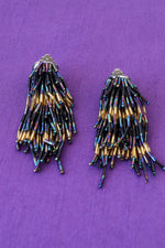 Fireworks Beaded Clip-ons