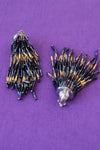 Fireworks Beaded Clip-ons