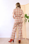 Desert Plaid Leisure Suit S/M