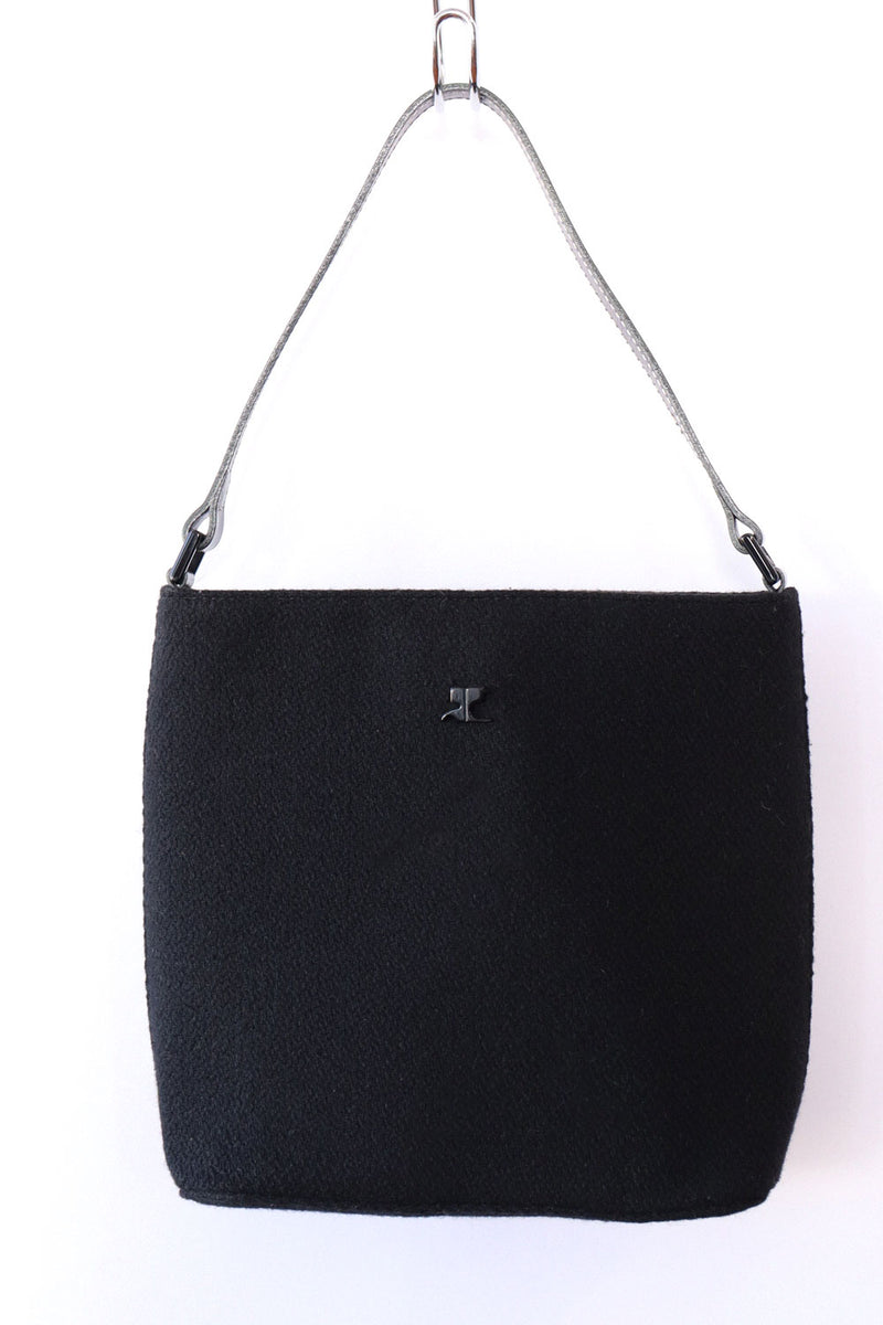 Y2K Courrèges Wool Handbag