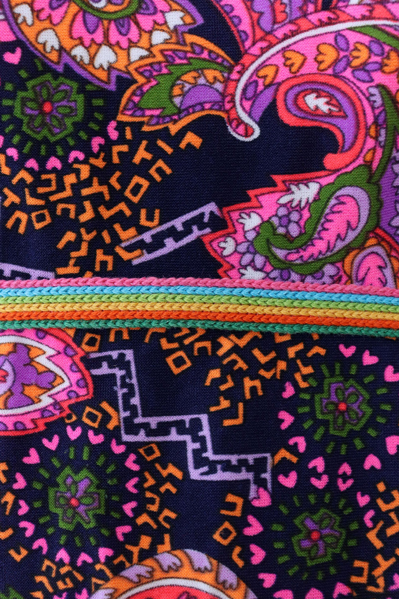 1960s Psychedelic Paisley Maxi XS/S