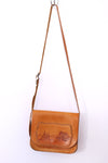 Woodsy Leather Crossbody Bag