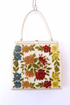 Floral Chenille Handbag