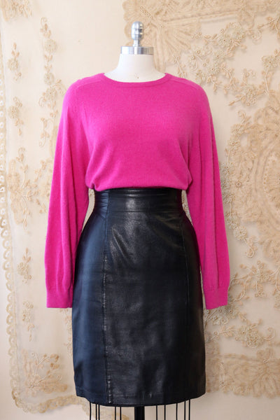 Buttery Leather Pencil Skirt M – OMNIA
