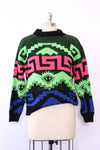 Neon Power Slouchy Sweater M/L