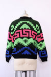 Neon Power Slouchy Sweater M/L