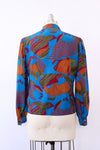 Maison Mendessolle Vivid Silk Blouse S/M