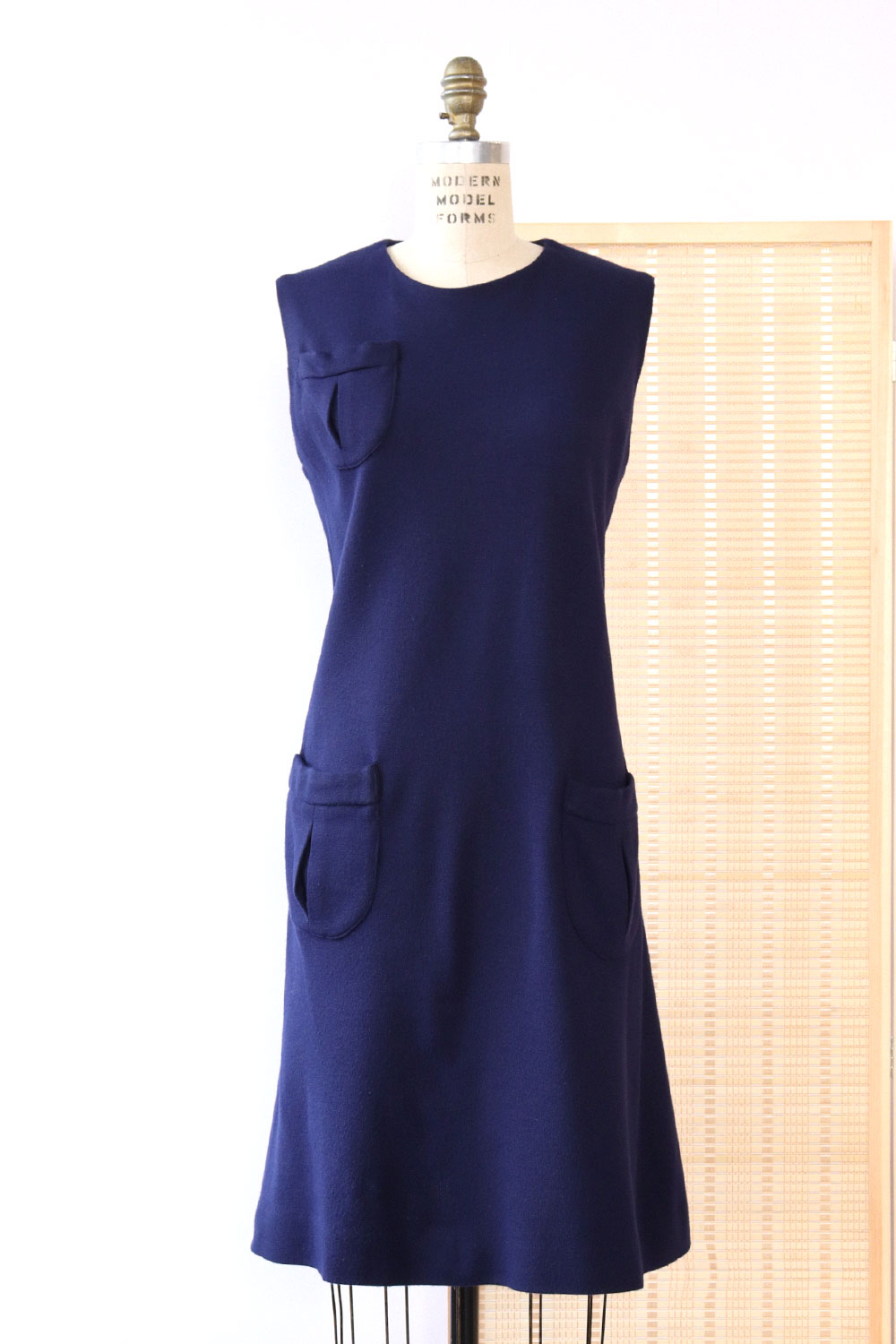 Navy Triple Pocket Dress L/XL