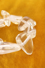 Chunky Lucite "Pebble" Bracelet