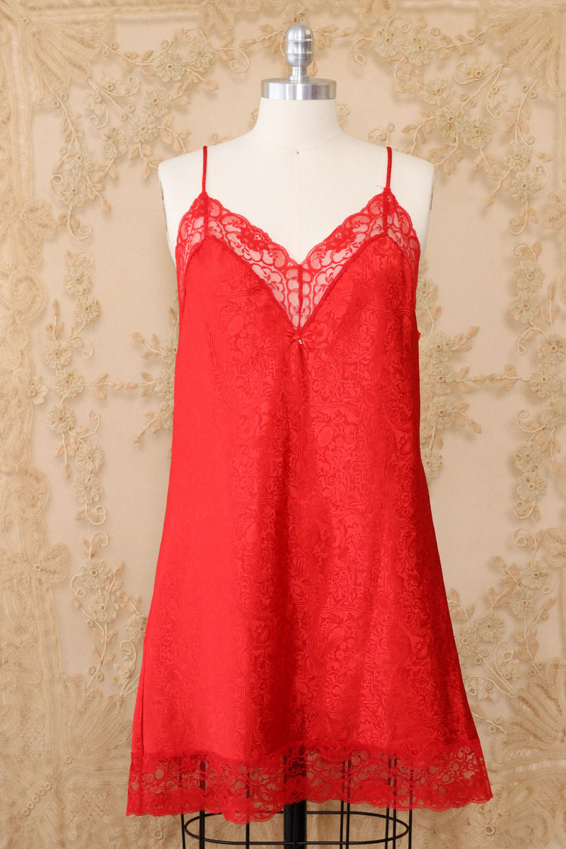 Blood Red Baroque Babydoll L/XL