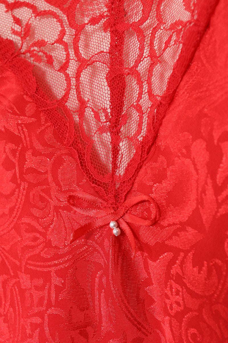 Blood Red Baroque Babydoll L/XL